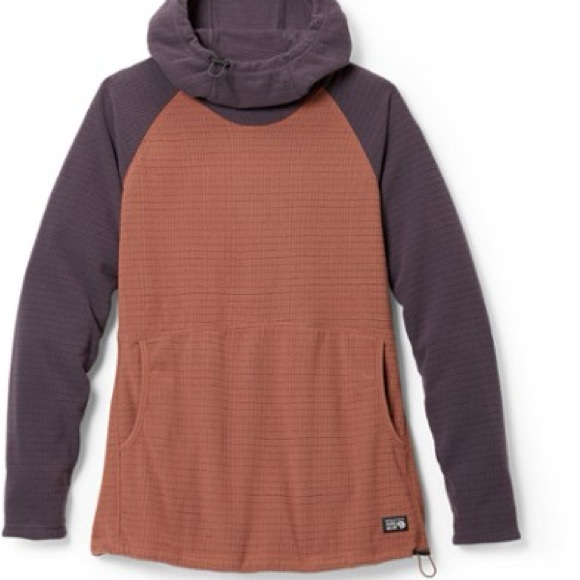 Mountain Hardware women’s summit grid hoodie large - Picture 4 of 4